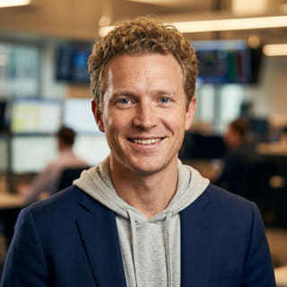 Ryan Brooks, Lead Trading Analyst bij Maan Winstdijk, headshot